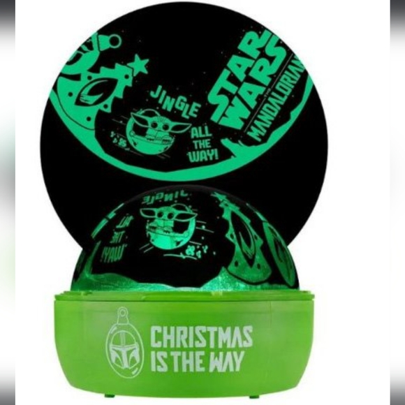 Star Wars The Mandalorian Christmas Holiday LED Projector Shadowlights,NEW - Picture 10 of 10